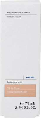 Korres Pomegranate Face Peeling Mask 75ml