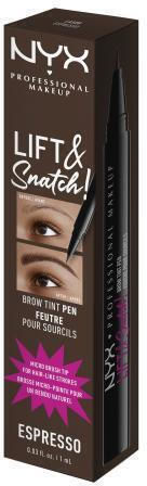 NYX Professional Makeup Lift & Snatch Pen for Eyebrows 8 Espresso