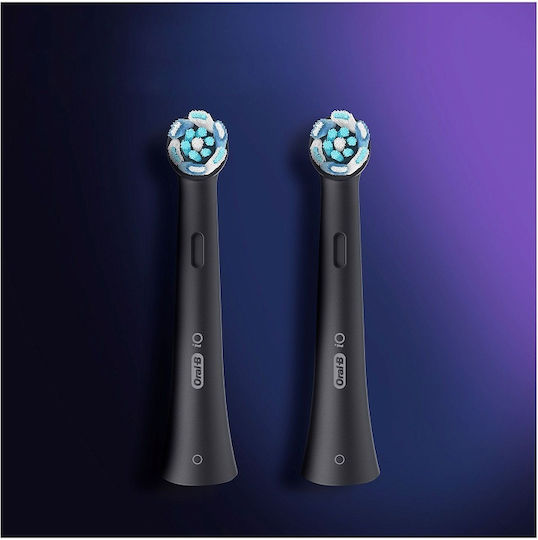 Oral-B IO Series 4 Electric Toothbrush with Timer, Pressure Sensor, and Travel Case Lava Black