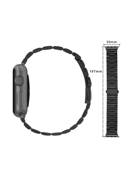 Sonique Classic Λουράκι Ανοξείδωτο Ατσάλι Μπρονζέ (Apple Watch 42/44/45mm/Ultra 49mm)