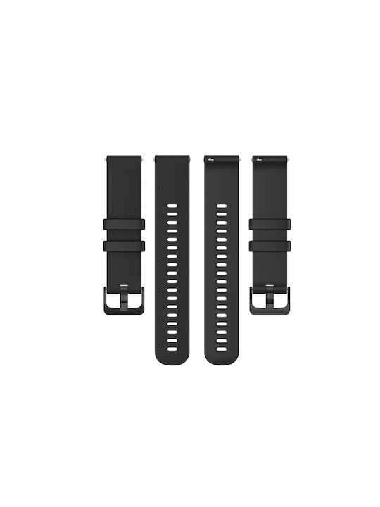 Sonique Dot Band Каишка Силикон Черен (Garmin Forerunner255S/Venu 2S/vivomove 3S/vivoactive 4S)