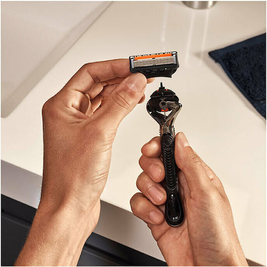Gillette Fusion5 Proglide Razor cu Capete de schimb 5 lame și bandă lubrifiantă 4buc