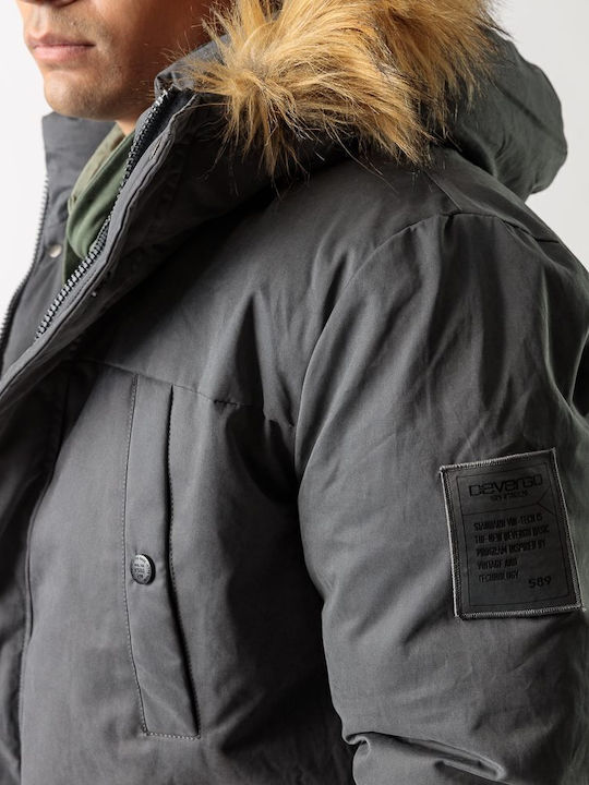 Geacă de Iarnă Parka Gri