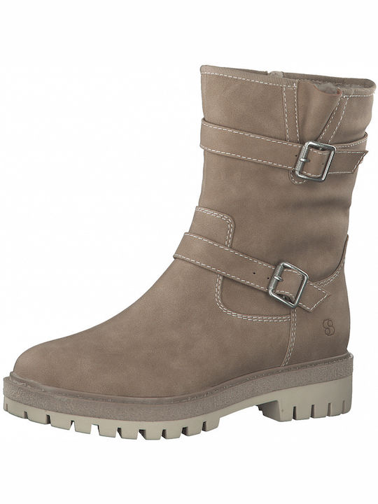 S.Oliver Women's Ankle Boots Beige