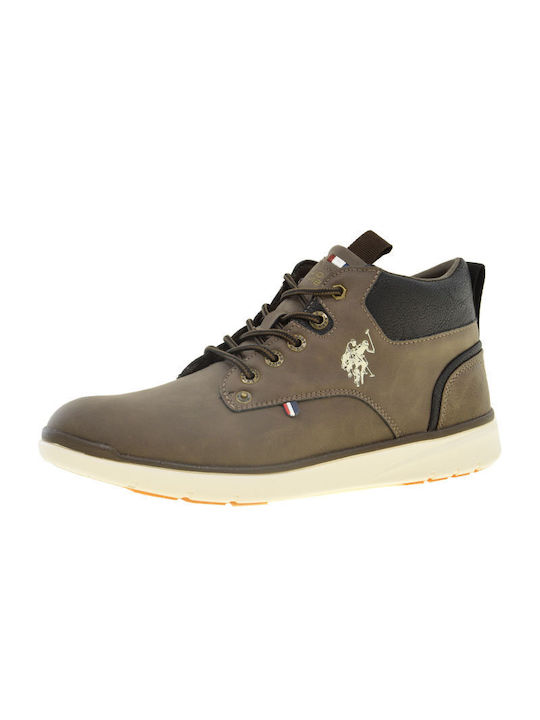 U.S. Polo Assn. Men's Boots Brown