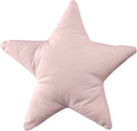 Baby Oliver Pernă Decorativă pentru Pătuț Stea Roz 37x37cm