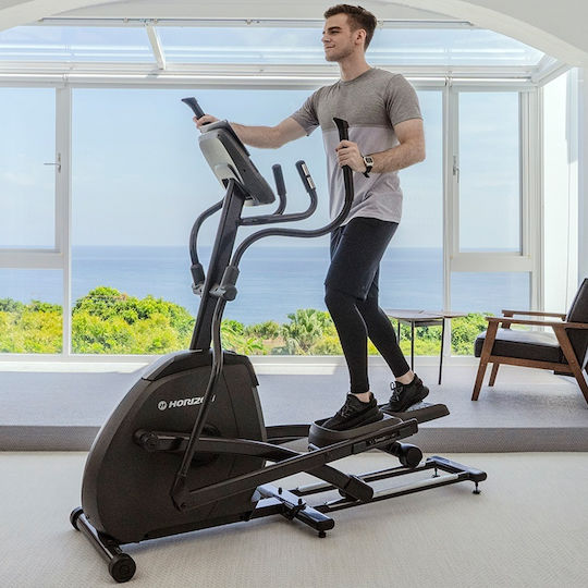 Horizon Fitness Andes 2 (EX59) Electromagnetic Cross Trainer with Plate Weight 6.48kg for Maximum Weight 125kg