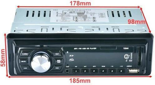 Radio Auto 1 DIN (USB)