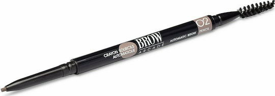 Vivienne Sabo Arcade Waterproof Eyebrow Pencil 02 Soft Brown