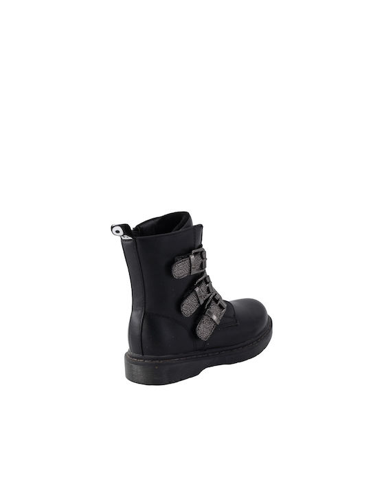 Oscal Kids Boots with Zipper Black