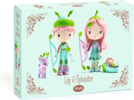 Djeco Tinyly Lily & Sylvestre Figurină 4cm