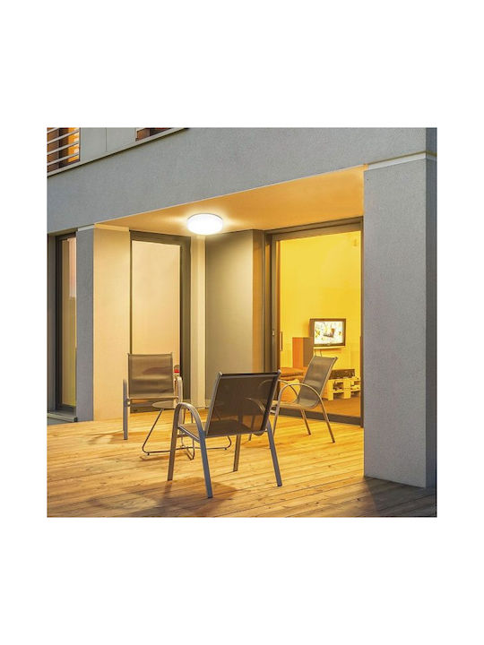 V-TAC Deckenleuchte für den Außenbereich mit integriertem LED in Weiß Farbe 7616