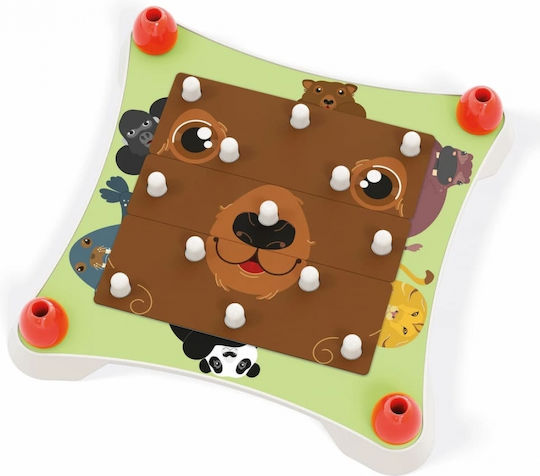 Puzzle pentru Copii Guess the Animal pentru 3+ ani+ Ani 18buc Quercetti