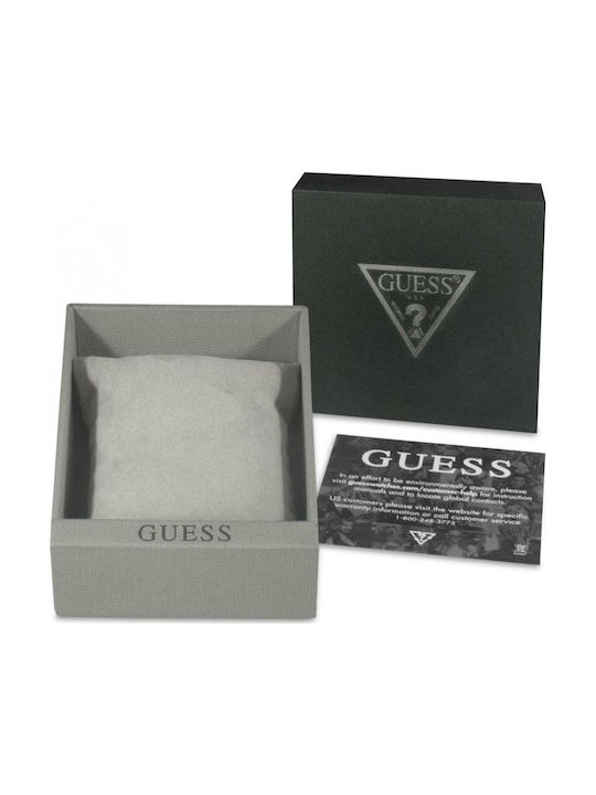 Guess Idol Watch Battery with Black Metal Bracelet