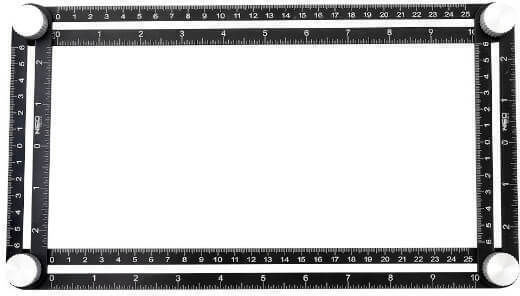 Neo Tools Carpenters Metallic Angle Ruler 25cm