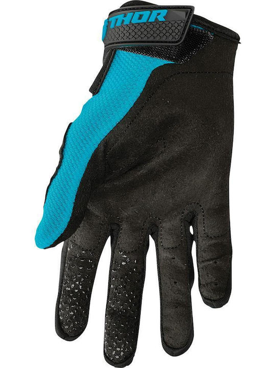 Thor Mx Sector Motocross Gloves Aqua / Black / White