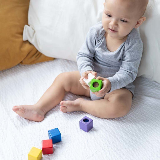 Plan Toys Aktivitätswürfel Aktivitätswürfel aus Holz für 12++ Monate