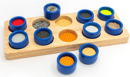 Viga Toys Πιάσε & Μάντεψε Εκπαιδευτικό Παιχνίδι Γνώσεων από Ξύλο για 3-6 Ετών