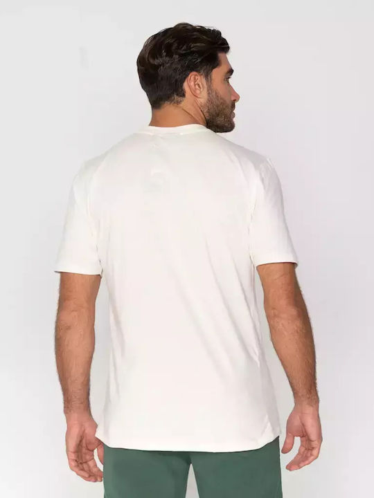Fila Eason Herren T-Shirt Kurzarm Weiß
