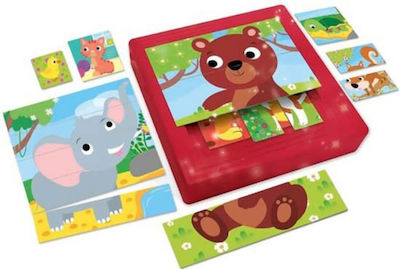 Kids Puzzle Μωρά Ζώα for 1+ Years 25pcs Lisciani Giochi