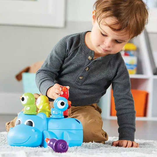 Learning Resources Formensortierspiel Huey The Fine Motor Hippo für 18++ Monate
