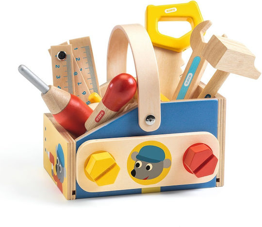 Djeco Kids Tool made of Wood for 1+ Years Old 12 cm.