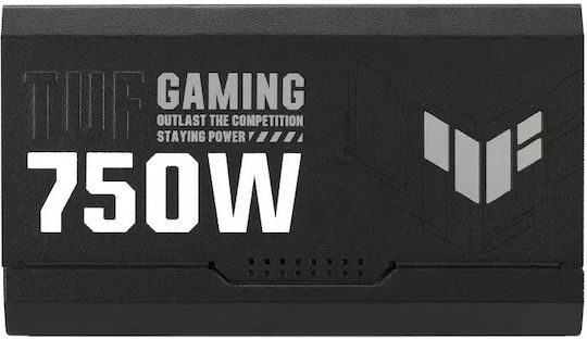 Asus TUF Gaming 750G 750W Μαύρο Τροφοδοτικό Υπολογιστή Full Modular 80 Plus Gold