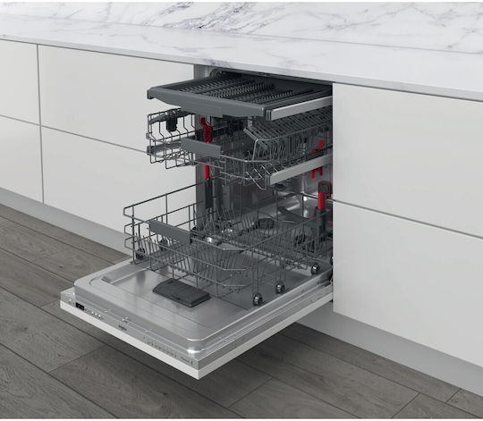 Whirlpool Fully Integrated Dishwasher for 14 Place Settings W59.8xH82cm