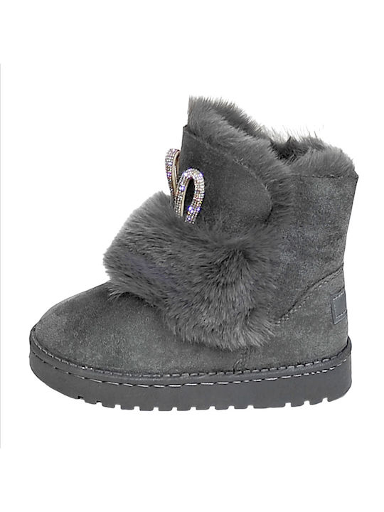 GIRL'S BOOTS GIARDINO C857-S GREY (30-35)