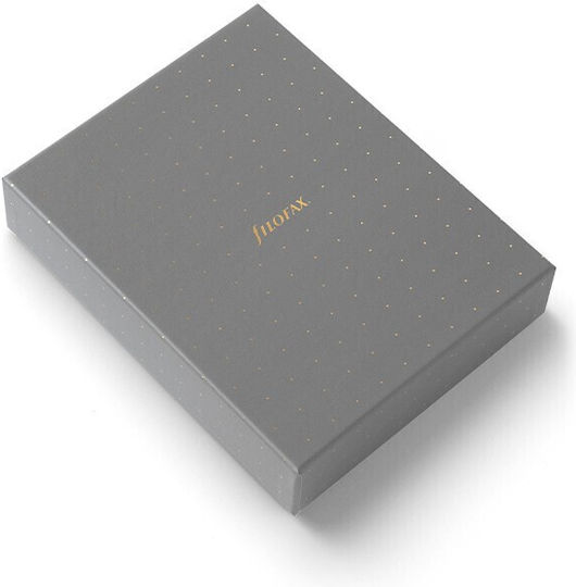Filofax Norfolk Organizer Gray Leather 15x19.4cm