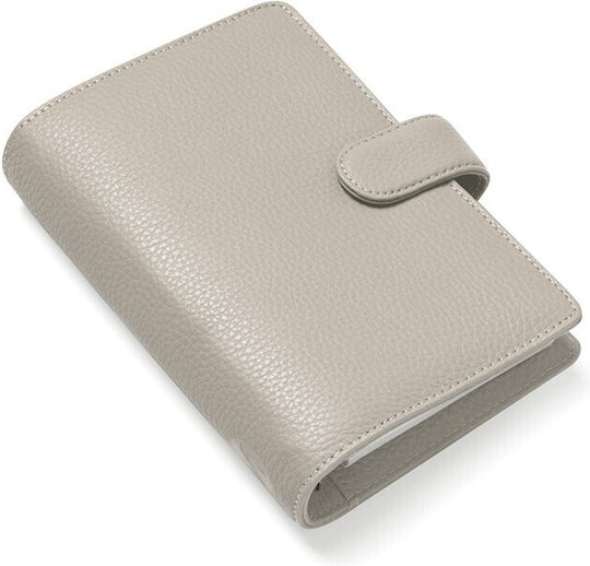 Filofax Norfolk Wöchentlich Veranstalter Weiß Leder 15x19.4cm Taupe