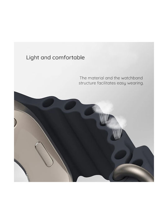 Techsuit QuickFit Armband Silikon Rot (/49mm)