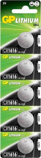GP Batteries Lithium Cell Μπαταρία CR1616 3V 1τμχ