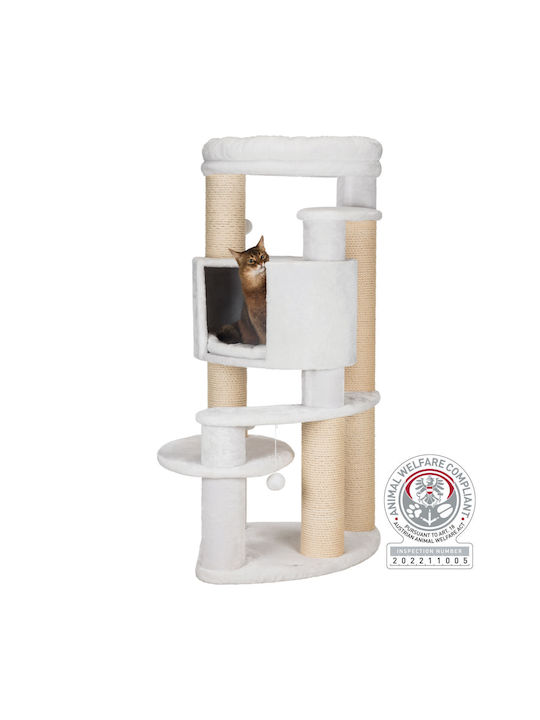 Trixie Zita Scratching Post Cat Trees White 64x64x147cm