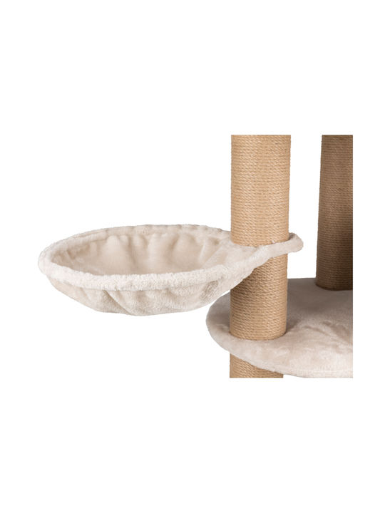 Trixie Nigella Stâlp pentru zgâriat pisici Copaci pentru pisici Gri 5 niveluri 60x60x177cm