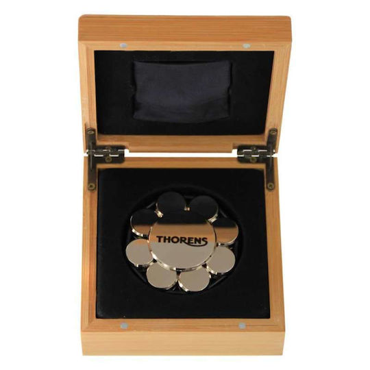Thorens Σταθεροποιητής Δίσκων Stabilizer Chrome Βάρους 550gr σε Ασημί Χρώμα