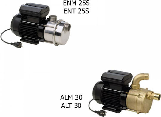 Tellarini ΕNT 25S Dreiphasen-Transferpumpe mit Düse 1" und Leistung 2hp