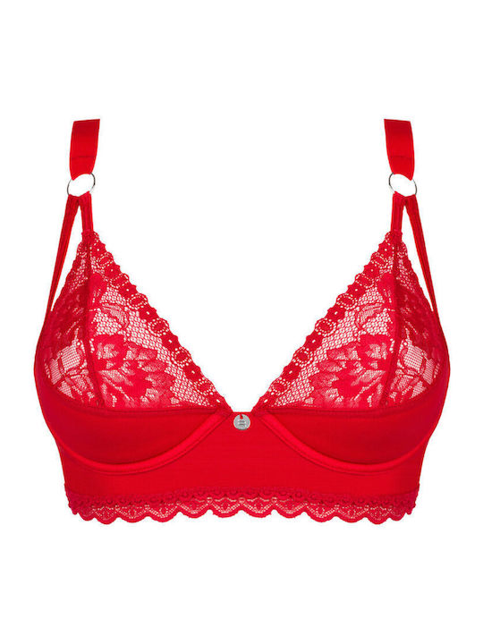 Obsessive Belovya Bralette Σουτιέν Κόκκινο