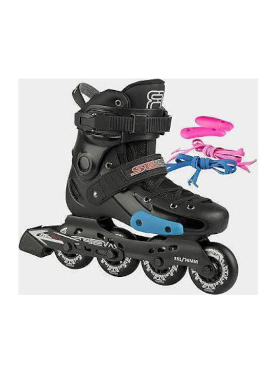 Seba FR Inline Αυξομειούμενα Rollers Μαύρα Παιδικά