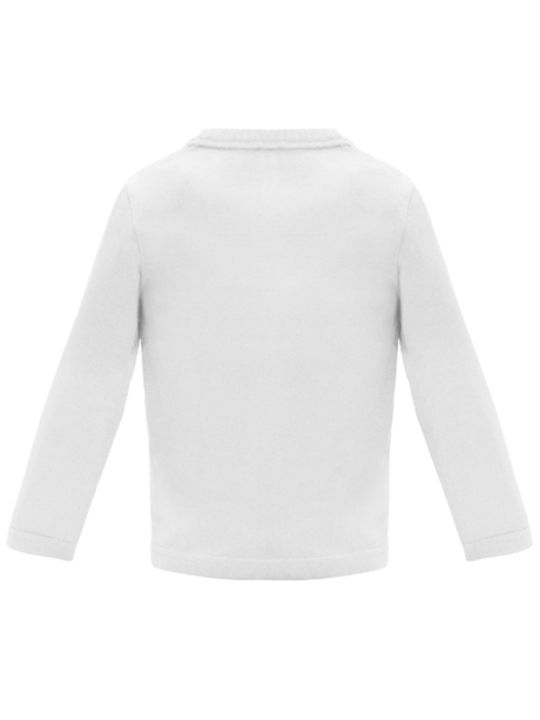 Kids Long Sleeve "Snowbaby", White