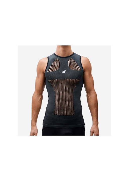 Bluegrass Seamless D30 Lite Ärmellos Radtrikot Schwarz