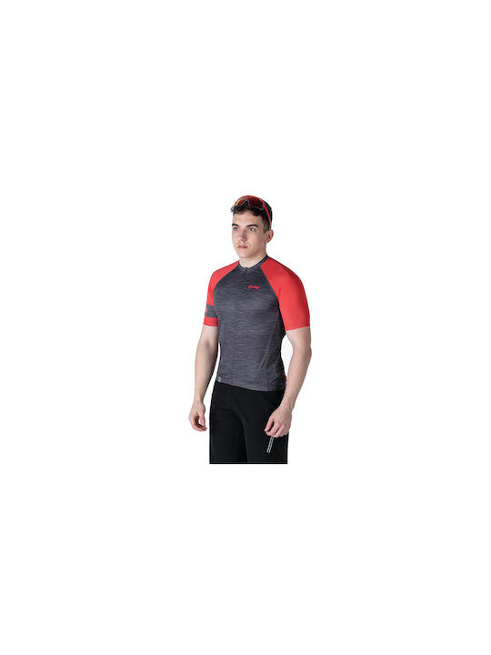 Kilpi Selva Short Sleeves Cycling Jersey Red