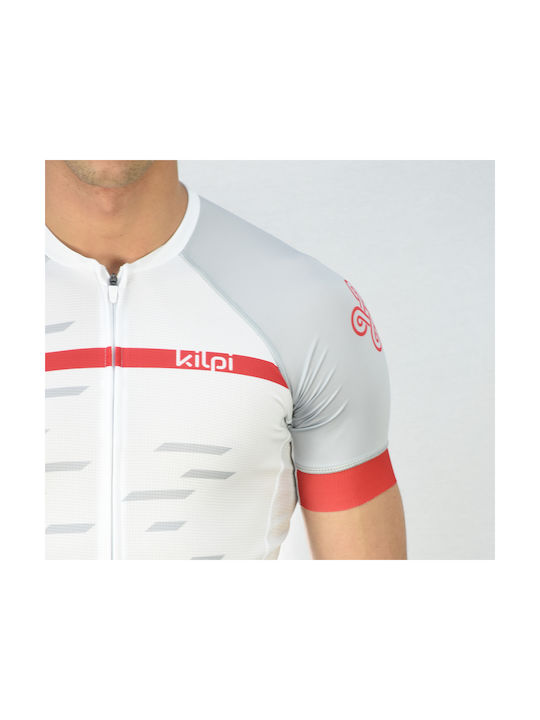 Kilpi Veneto Short Sleeves Cycling Jersey White