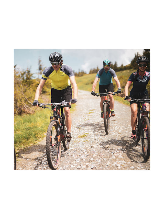 Kilpi Selva Short Sleeves Cycling Jersey Yellow