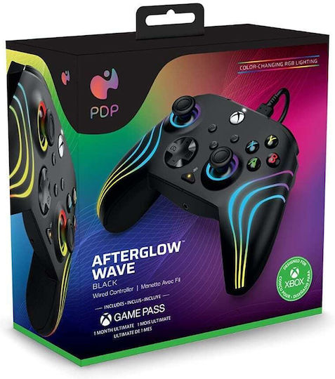 PDP Afterglow Wired Gamepad for PC / Xbox One / Xbox Series Wave