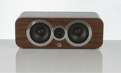 Q-Acoustics 3090CI Hi-Fi Speaker Central 165W 2 No of Drivers W43xD21.6xH15.2cm. Walnut