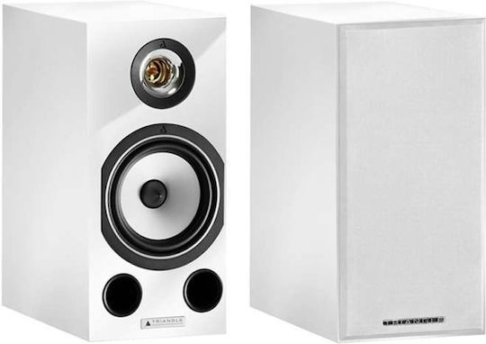 Triangle Esprit Titus Ez Pair of Hi-Fi Speakers Bookself 60W 2 No of Drivers W16.8xD30.5xH30.5cm. Black