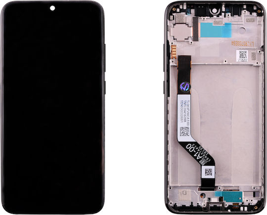 Οθόνη με Μηχανισμό Αφής και Πλαίσιο για Redmi Note 7 (Μαύρο)