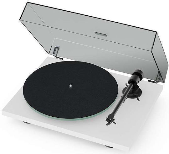 Pro-Ject Audio T1 + Ortofon OM5e με Bluetooth Plattenspieler Weiß