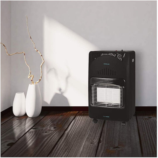 Cecotec Ready Warm 4000 Slim Fold + Σόμπα Υγραερίου 4200W Μαύρη 42x14x